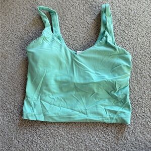 Lululemon Athletica Light Green Tank Top